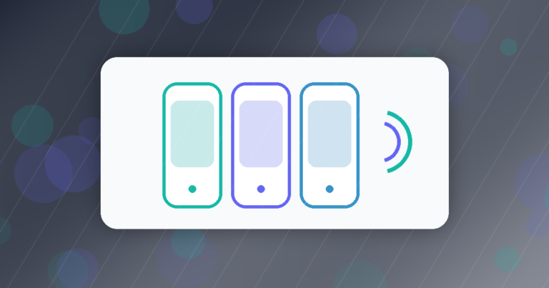 Illustration abstraite d application mobile Android iOS en Tunisie sans texte